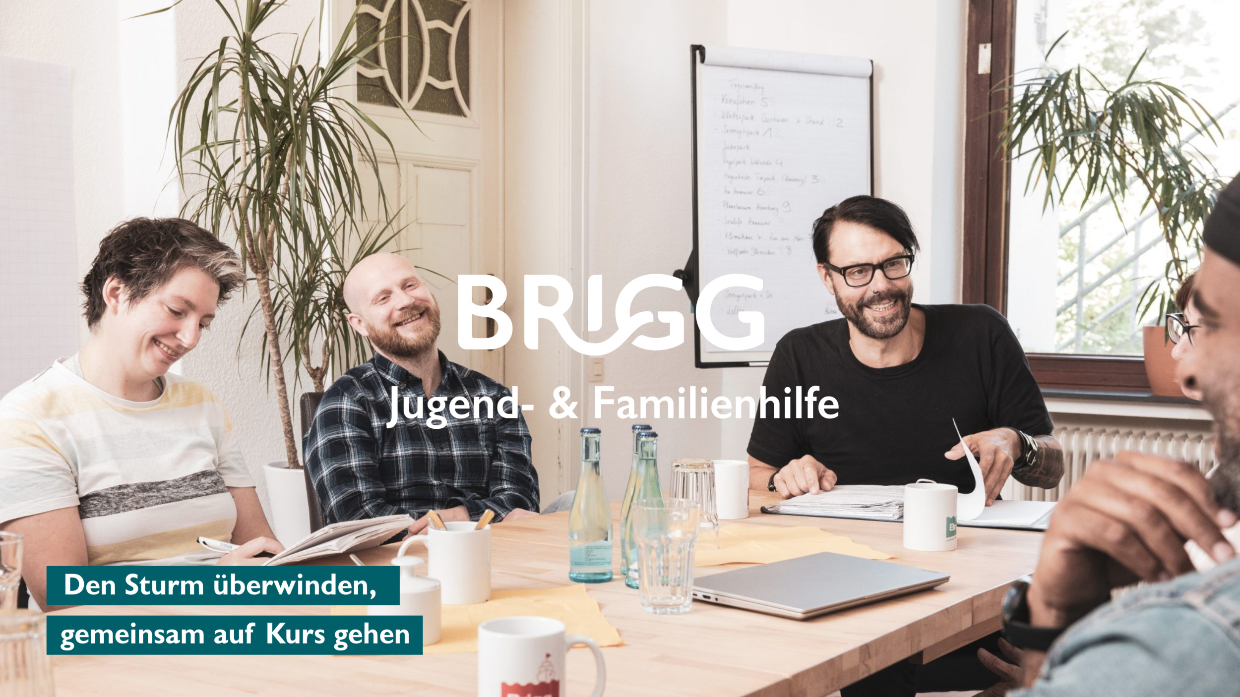 Neues BRIGG Logo mit Moodbild