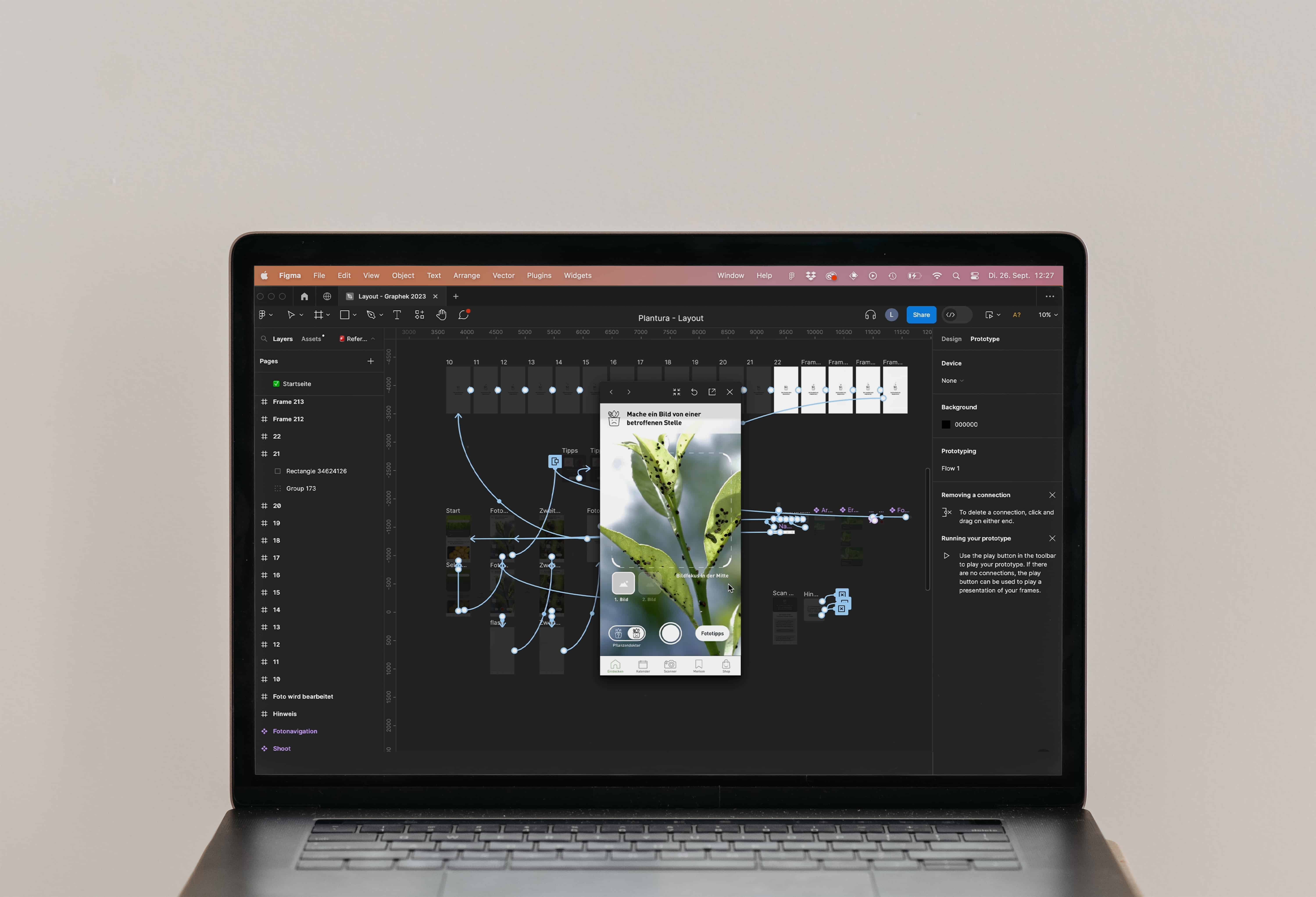 UI/UX Design Plantura Screen