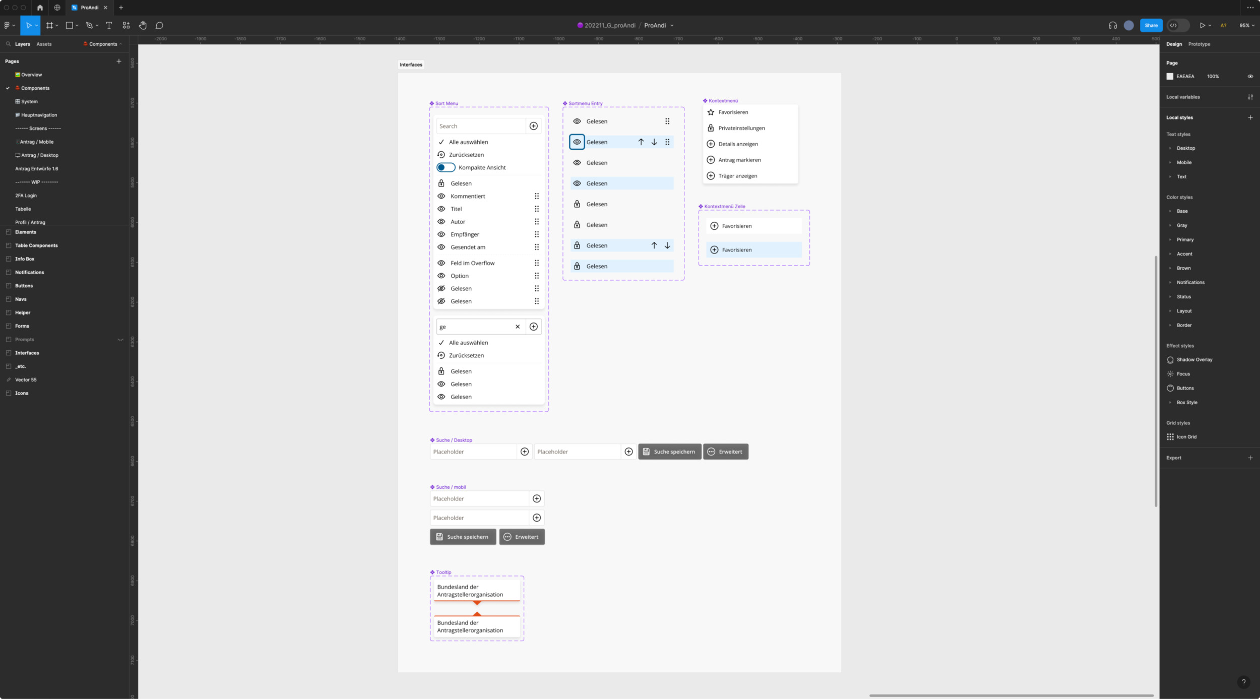 Design Systeme in Figma