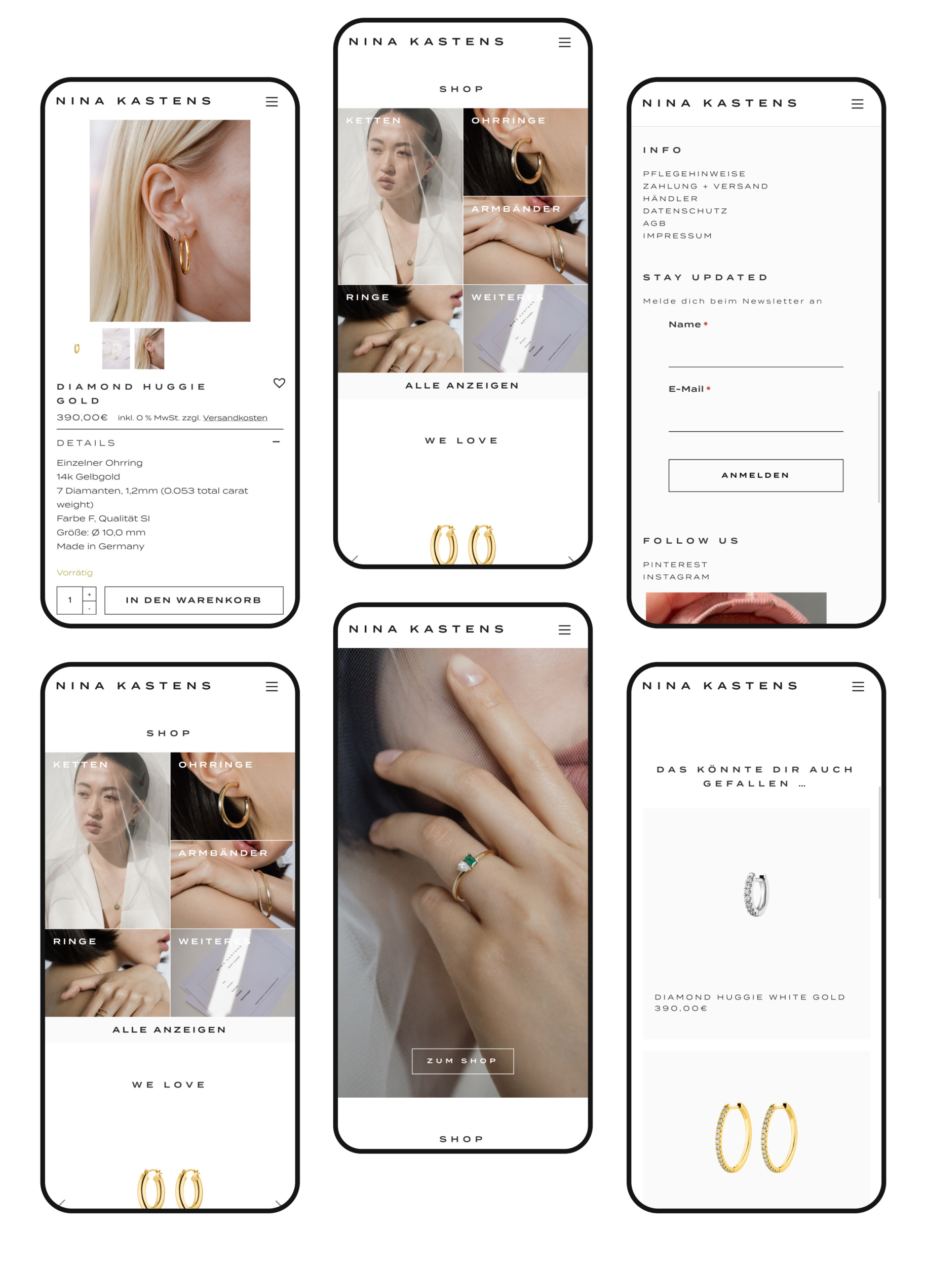 Responsive Webdesign Screens aus unserer Werbeagentur