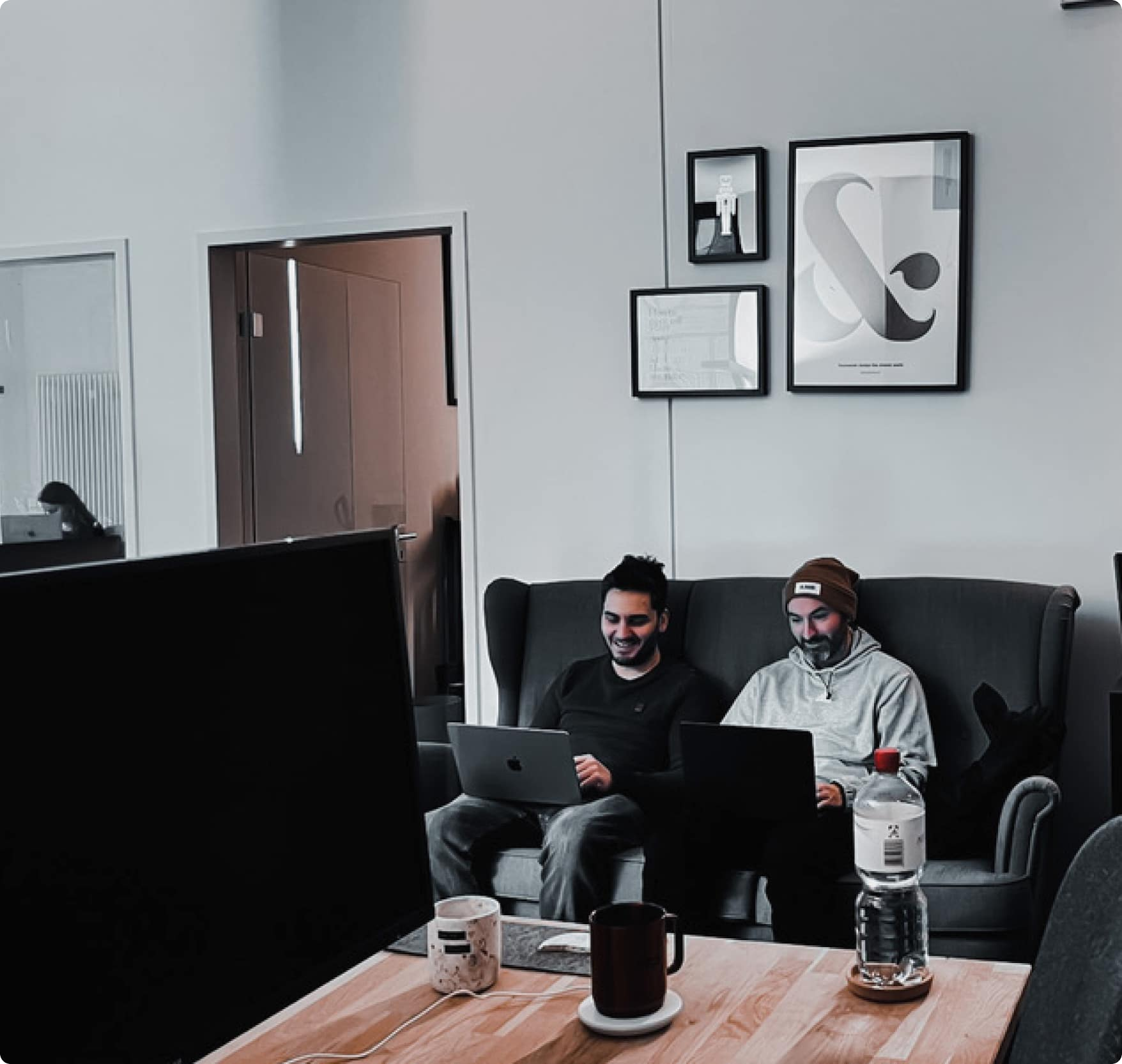 Die Gründer von Graphek: Alexander Eleftherakis & Hannes Köpnick